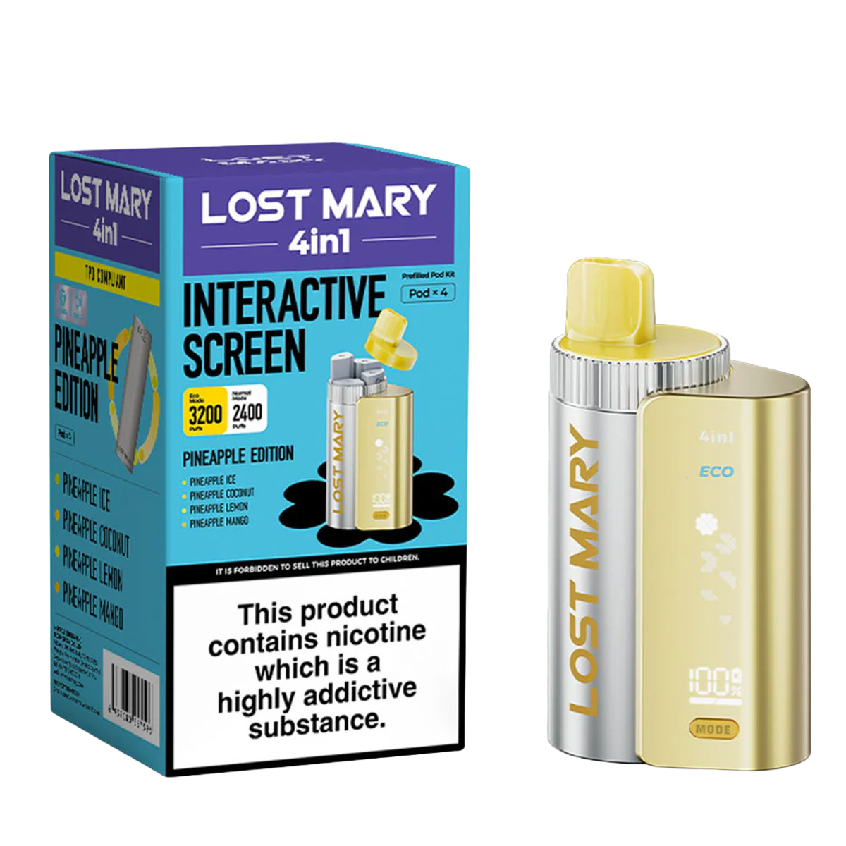 lost mary vape deals uk Lost Mary BM600 20mg Disposable Vape By ELFBAR main image 1