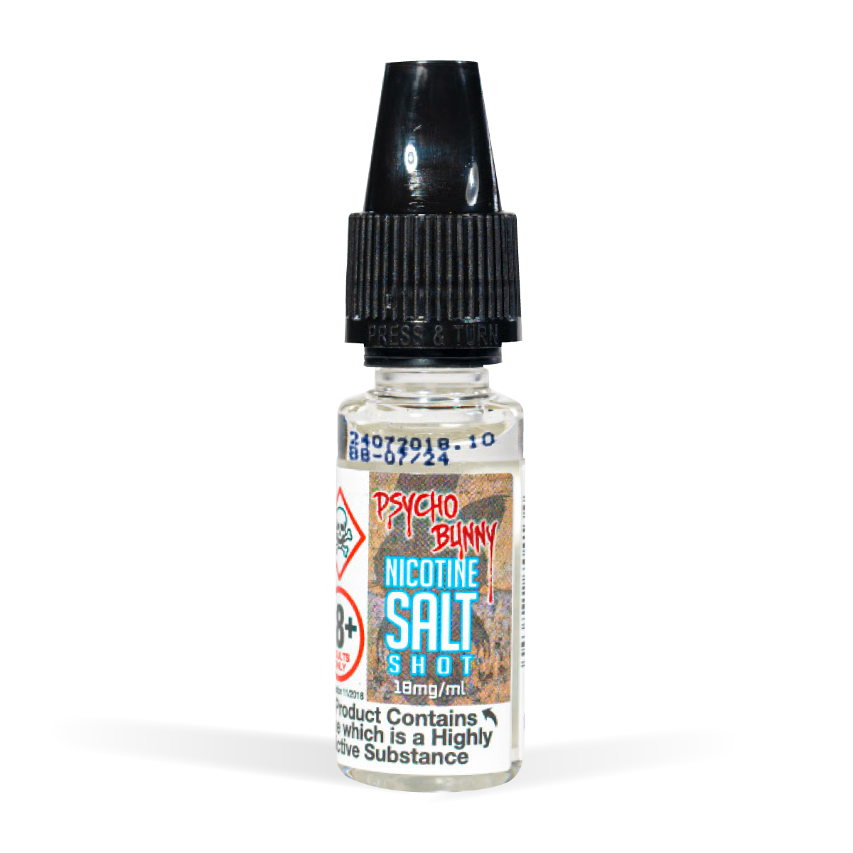 Psycho Bunny Nicotine Salt Shot 18mg VG Base 10ml | Eco-Vape  Eco Vape