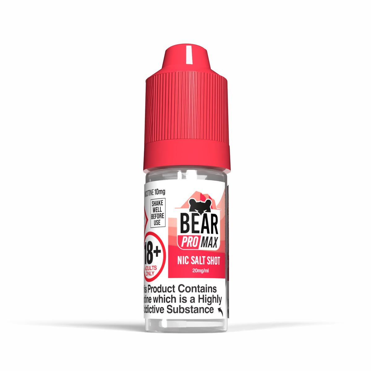 BEAR Pro MAX 10ml Nic Salt Shots: £0.99p!