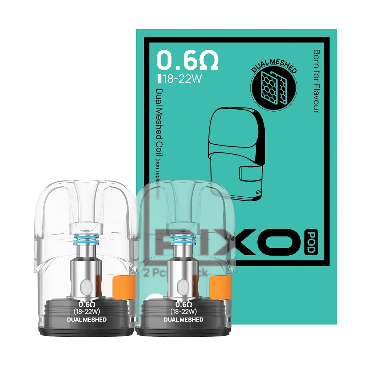 Aspire Pixo Dual Mesh Replacement Pods (2 Pack)