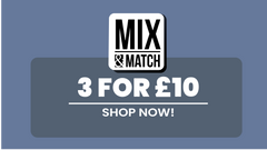 Mix & Match 3 FOR £10 logo