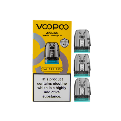 ARGUS V2 Top Fill Vape Cartridge Pods 0.7