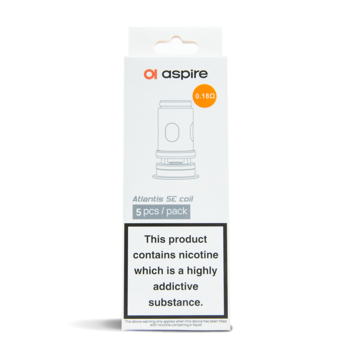 Aspire Atlantis Coils SE (Pack of 5) Eco Vape Aspire Atlantis Coils SE (Pack of 5) Eco Vape