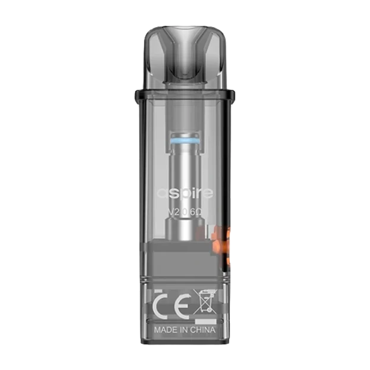 A single Aspire V2.0 60 disposable vape device shown vertically against a plain white background.