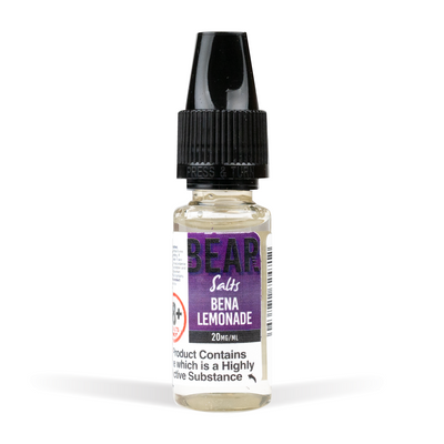 BEAR 10ml Nic Salts - 10mg / Bena Lemonade
