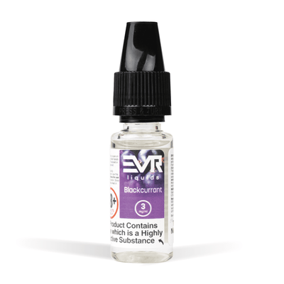 EVR 10ml E-Liquids - Blackcurrant / 3mg