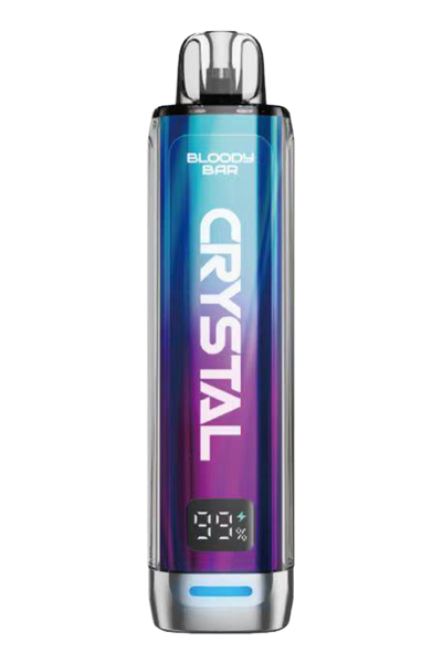 Bloody Bar Crystal 10K Vape Pod Kit - Raspberry Peach