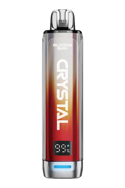 Bloody Bar Crystal 10K Vape Pod Kit - Red Apple Ice