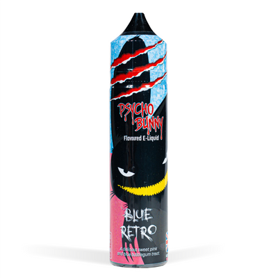 Psycho Bunny 50ml Shortfill E-Liquids - Blue Retro