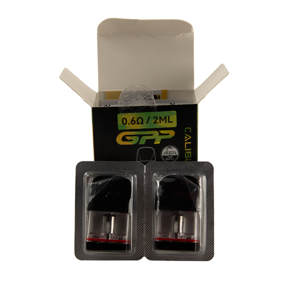 UWELL Caliburn 2ML GPP Cartridge 0.6ohm & 0.9ohm - (4 Pack)