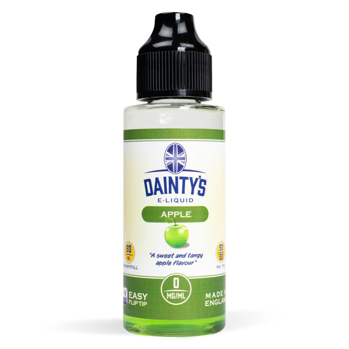 Dainty's 80ml E-Liquid Shortfills