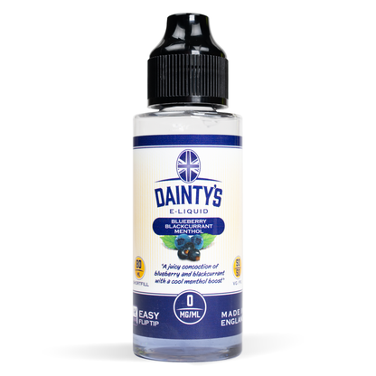 Dainty's 80ml E-Liquid Shortfills