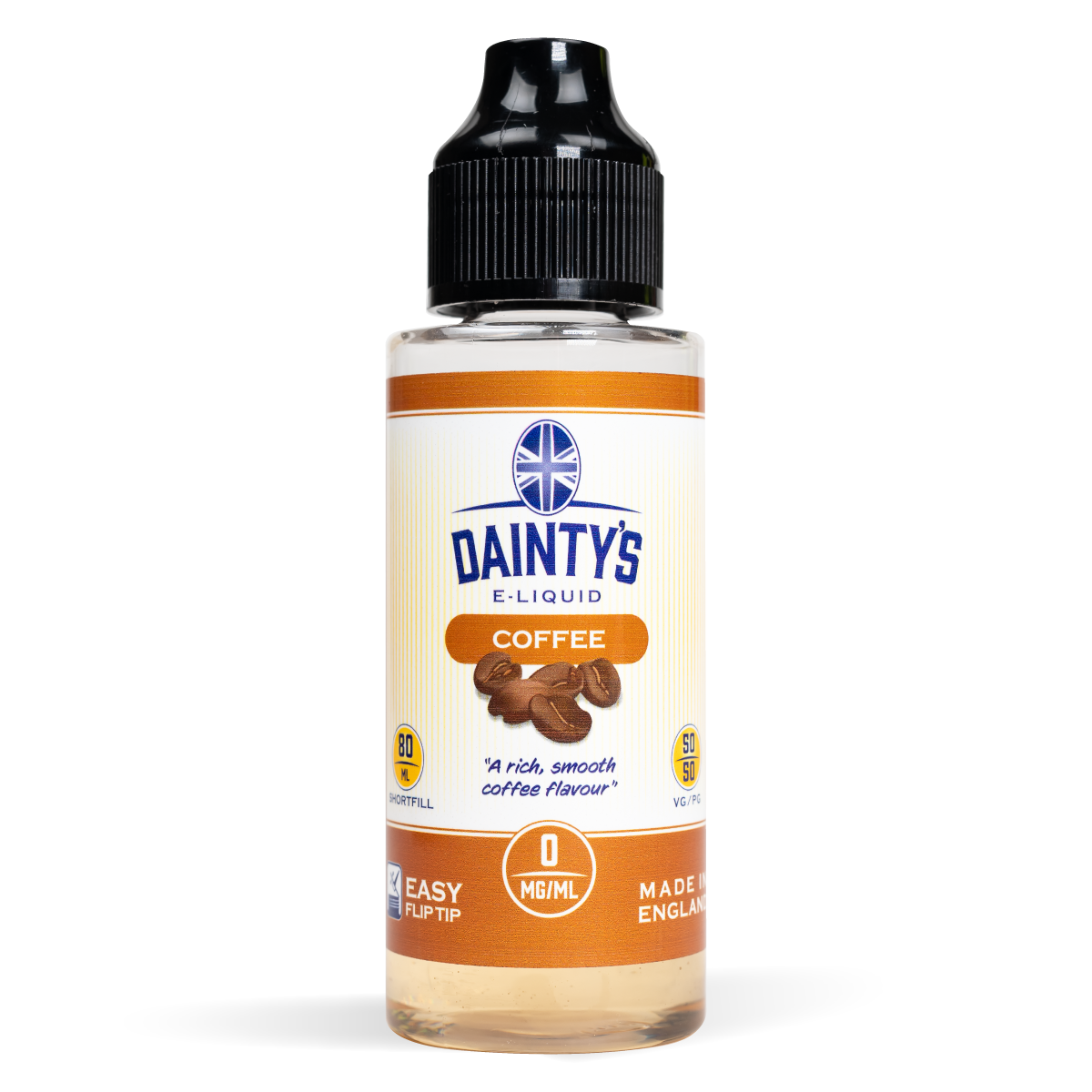 Dainty's 80ml E-Liquid Shortfills