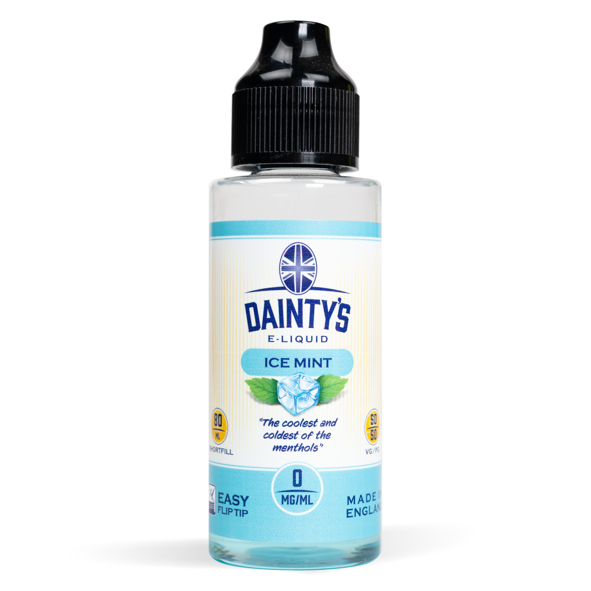 Dainty's 80ml E-Liquid Shortfills
