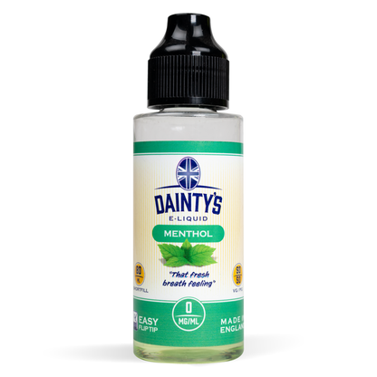 Dainty's 80ml E-Liquid Shortfills