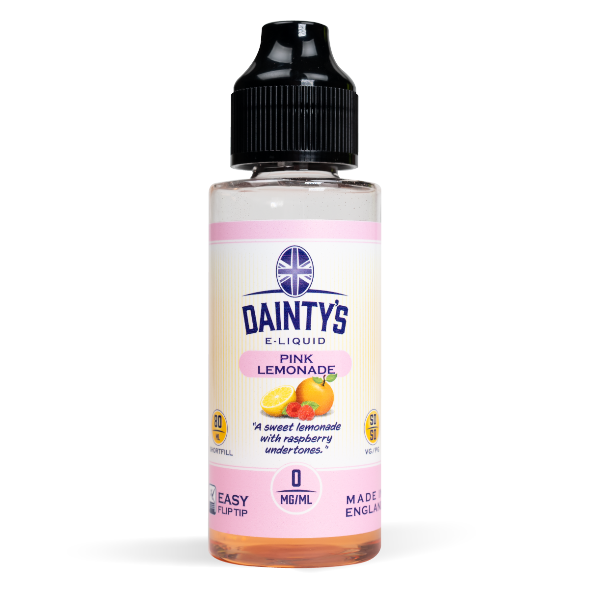 Dainty's 80ml E-Liquid Shortfills