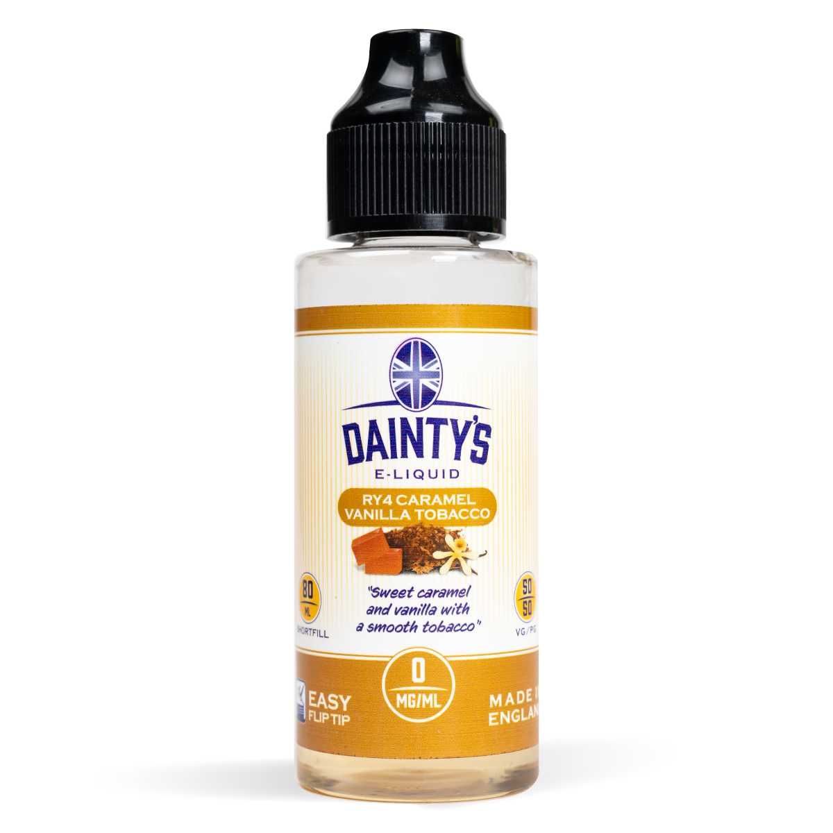 Dainty's 80ml E-Liquid Shortfills