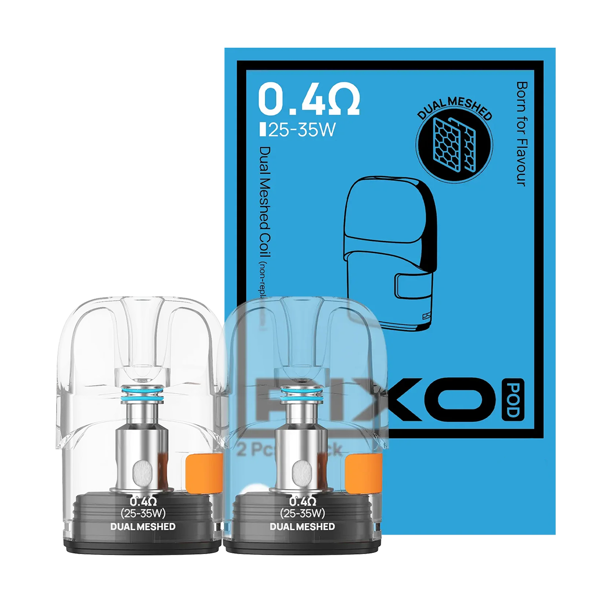 Aspire Pixo Dual Mesh Replacement Pods (2 Pack)