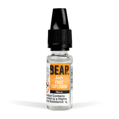 BEAR 10ml Nic Salts - 10mg / Fruit Explosion