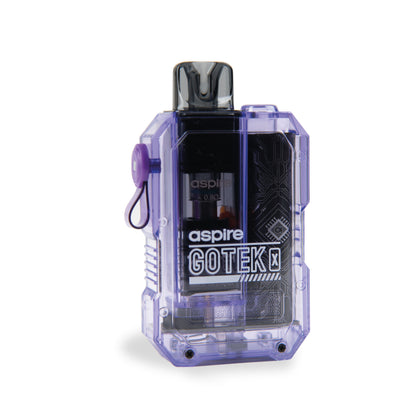Aspire GoTek X Vape Pod Kit + FREE NIC SALT