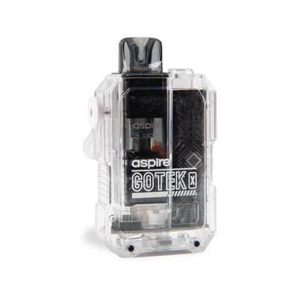 Aspire GoTek X Vape Pod Kit + FREE NIC SALT