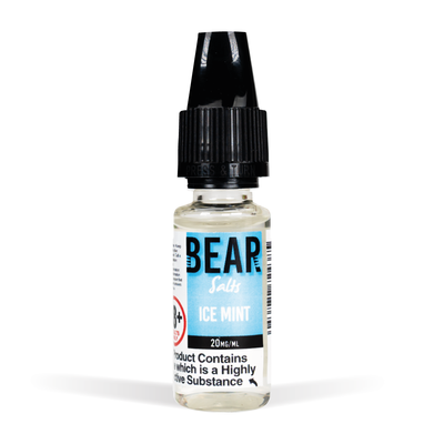 BEAR 10ml Nic Salts - 10mg / Ice Mint