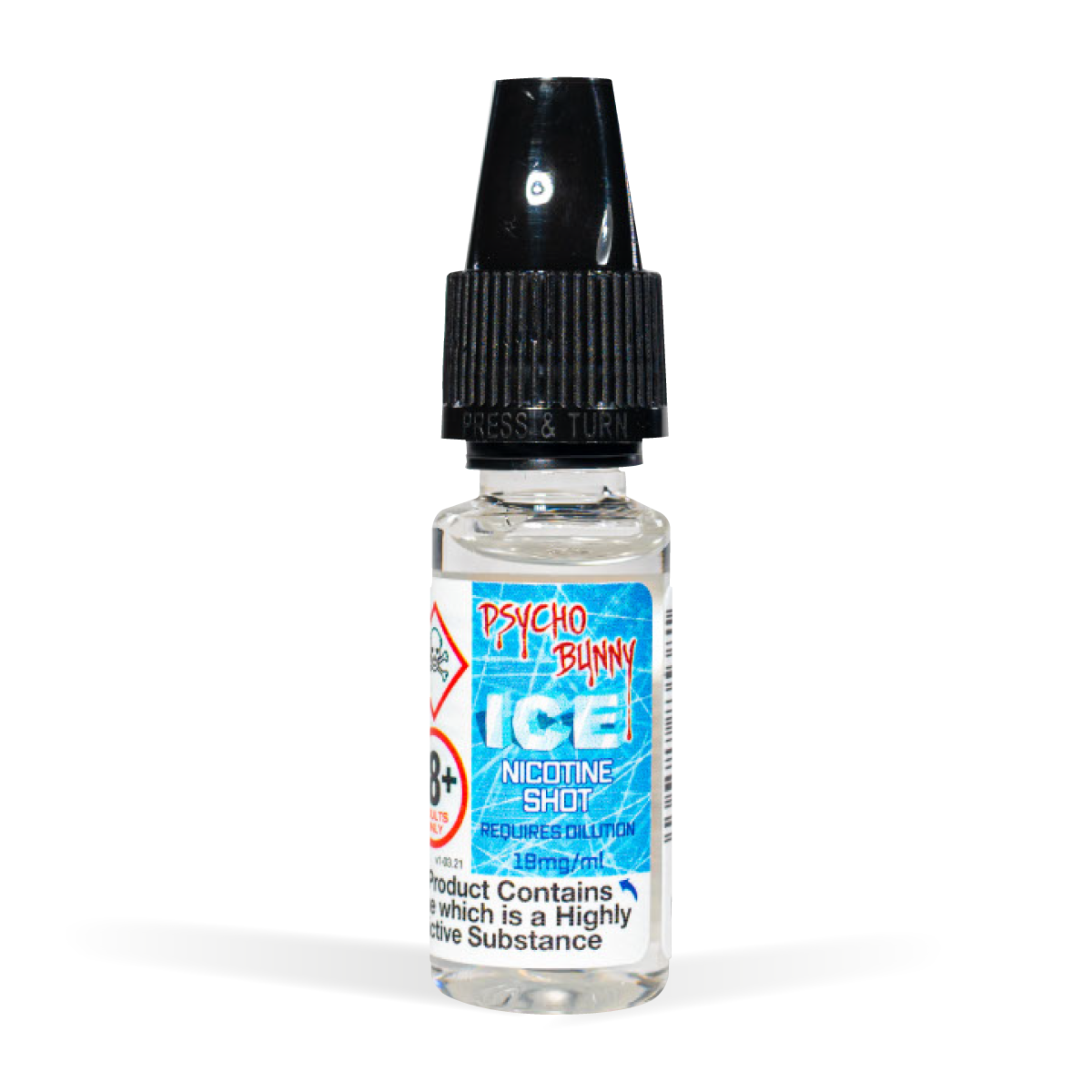 Psycho Bunny Ice Nicotine Shot 18mg