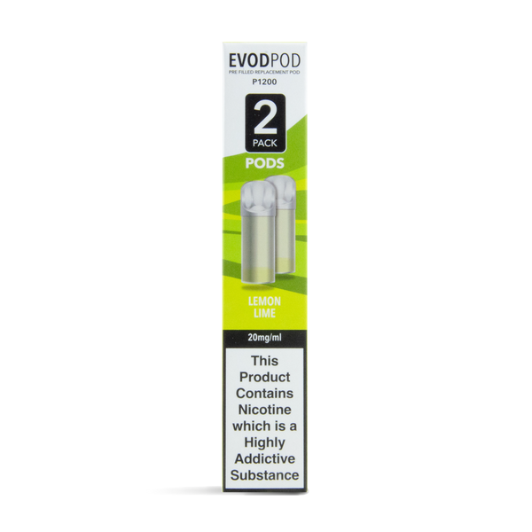 EVOD Bar Pre-Filled Pod Replacements Twin Pack