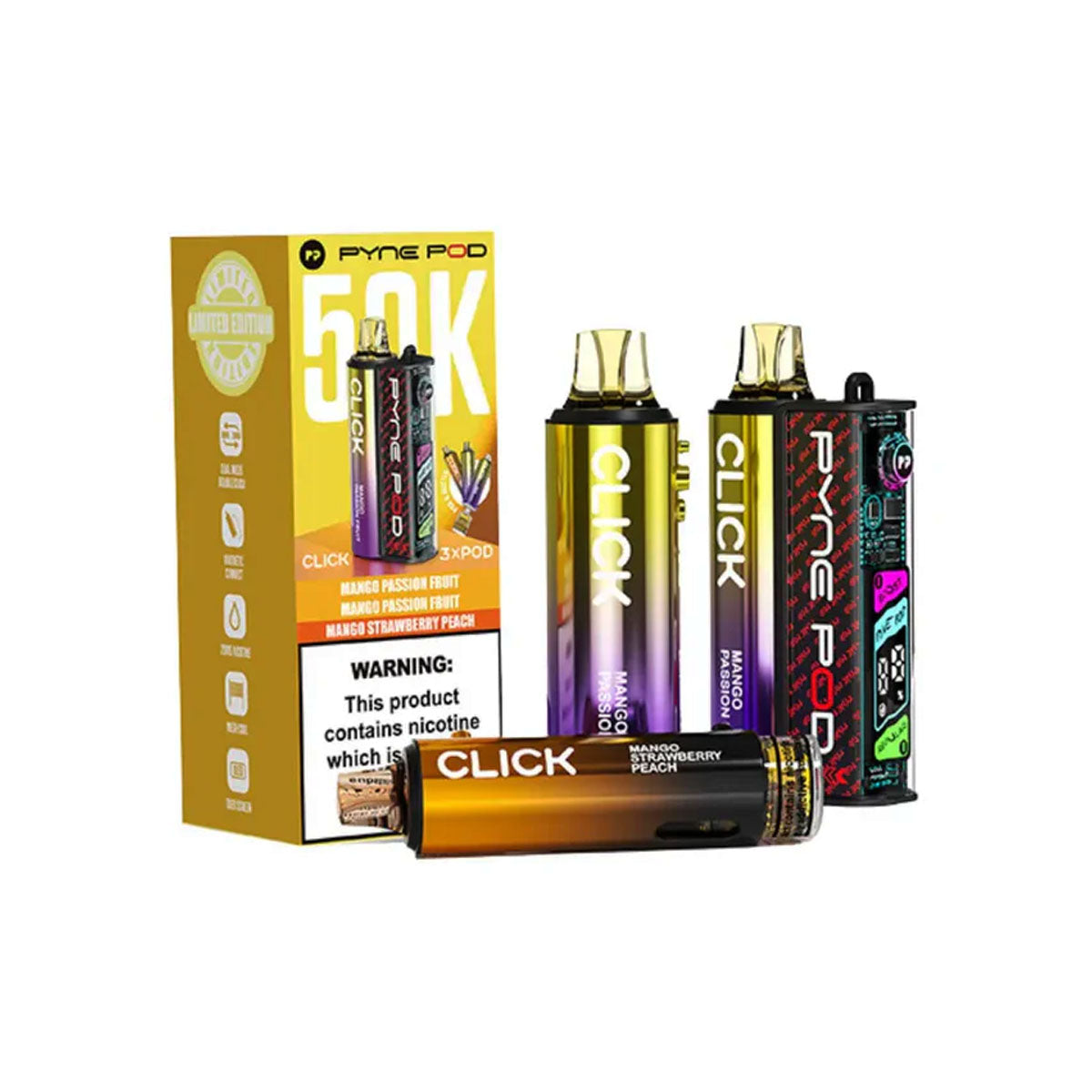 Pyne Pod Click 50K Prefilled Kits