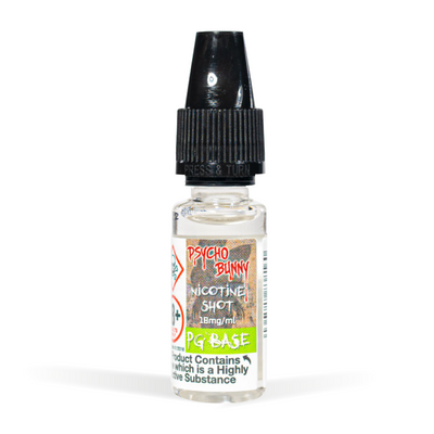 Psycho Bunny Nicotine Shot – PG Base 18mg