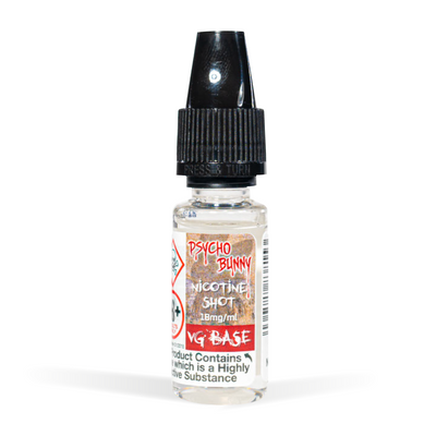 Psycho Bunny Nicotine Shot – VG Base 18mg