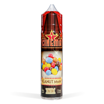 Cinema 50ml E-Liquid Shortfills - Peanut Chocolate