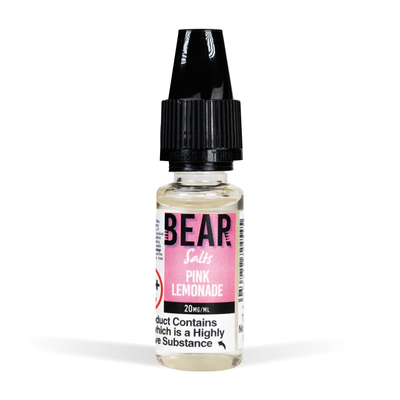 BEAR 10ml Nic Salts - 10mg / Pink Lemonade