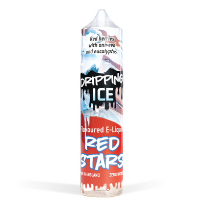 Dripping 50ml E-Liquids Shortfills - Red Stars