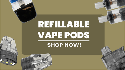 Refillable Vape Pods