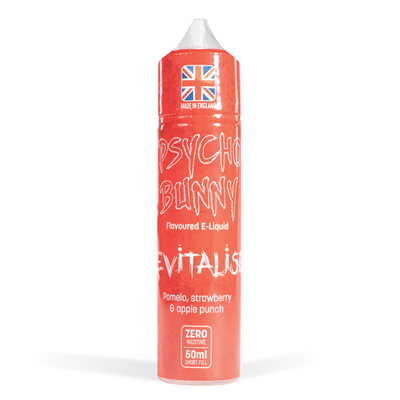 Psycho Bunny 50ml Shortfill E-Liquids - Revitalise