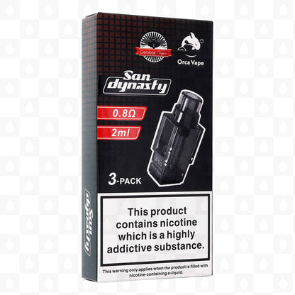Orca Vape San Dynasty 2ml Replacement Pods (3 Pack)