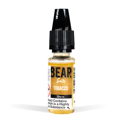 BEAR 10ml Nic Salts - 10mg / Tobacco