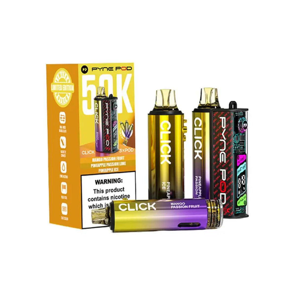Pyne Pod Click 50K Prefilled Kits