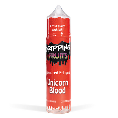 Dripping 50ml E-Liquids Shortfills - Unicorn Blood