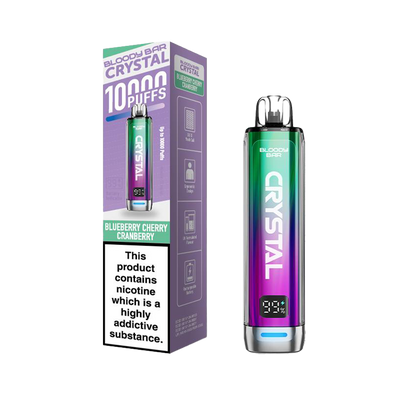 Bloody Bar Crystal 10K Vape Pod Kit - Blueberry Cherry Cranberry