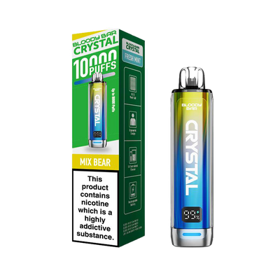 Bloody Bar Crystal 10K Vape Pod Kit - Mix Bear
