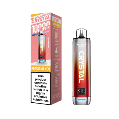 Bloody Bar Crystal 10K Vape Pod Kit - Peach Mango