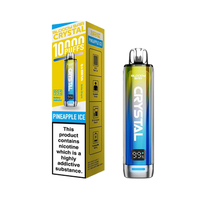 Bloody Bar Crystal 10K Vape Pod Kit - Pineapple Ice