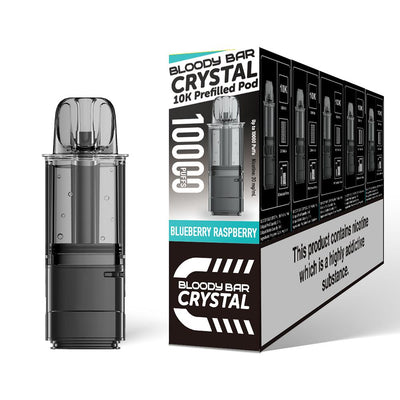 Bloody Bar Crystal 10K Pod Replacements - Blueberry Raspberry