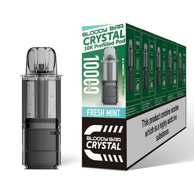 Bloody Bar Crystal 10K Pod Replacements - Fresh Mint