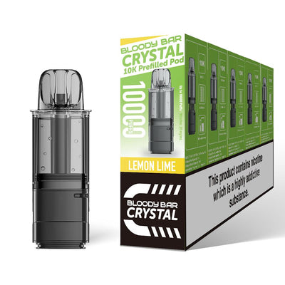 Bloody Bar Crystal 10K Pod Replacements - Lemon Lime