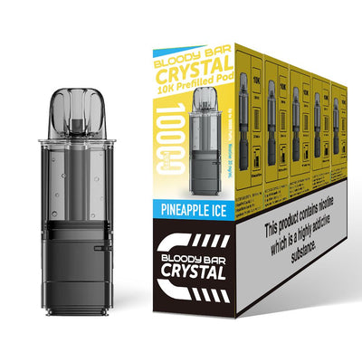 Bloody Bar Crystal 10K Pod Replacements - Pineapple Ice