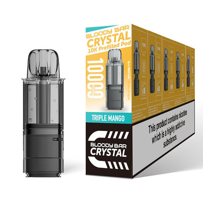 Bloody Bar Crystal 10K Pod Replacements - Triple Mango