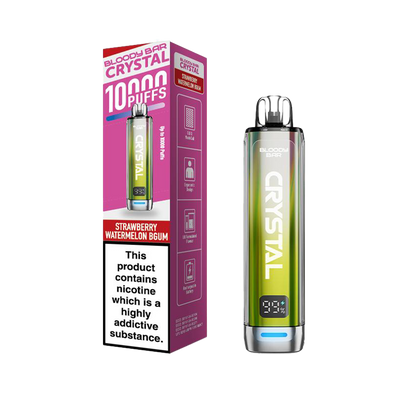 Bloody Bar Crystal 10K Vape Pod Kit - Strawberry Watermelon BGUM